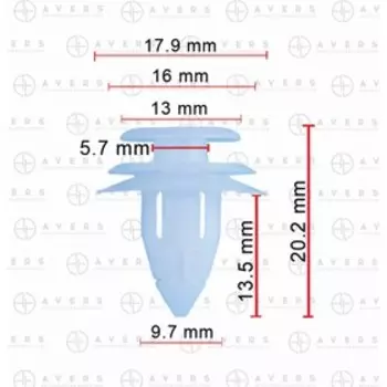 Крепеж Toyota 6777106010
