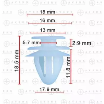 Крепеж Toyota 6777189104