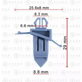 Крепеж Toyota 7549560011