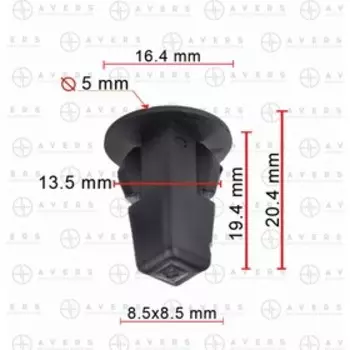 Крепеж Toyota 9018906212