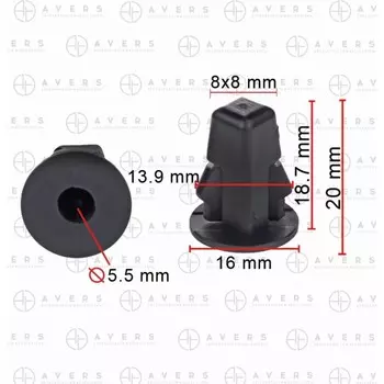 Крепеж Toyota 9018906214