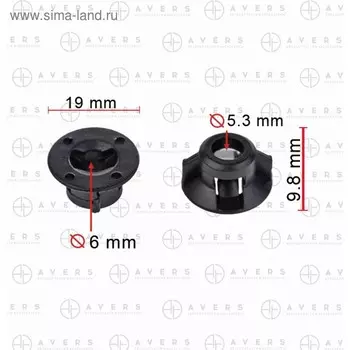 Крепеж Toyota 9046706169