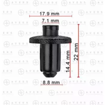 Крепеж Toyota 9046709139