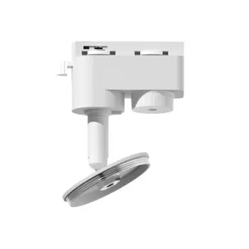 Крепеж трековый поворотный Ambrella Diy System Elements A2520 для корпуса светильника с диаметром отверстия D60 мм, цвет белый песок