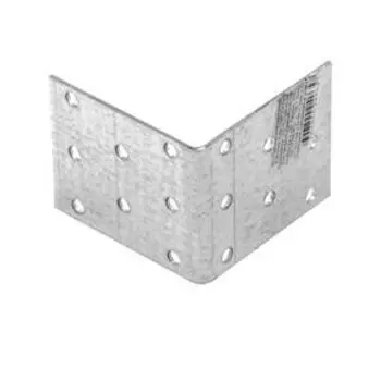 Крепежный уголок "Сибртех" равносторонний, KUR 60 х 60 х 50 мм.