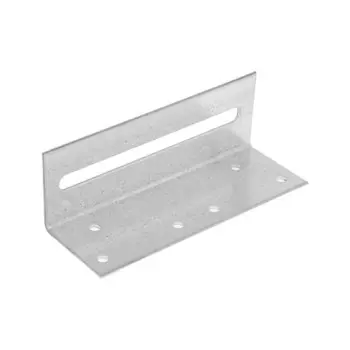 Крепежный уголок скользящий ТУНДРА, 40х120х1,8 мм, 4 шт.