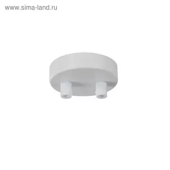Универсальное крепление Maytoni SPR-BASE-R-02-W, 8х8х2 см, цвет белый