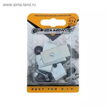 Крепление для зеркала, оцинк.,