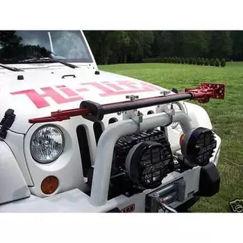 Крепление на трубу кенгурятника для домкрата Hi-Lift 50-80 мм