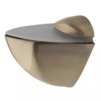 Крепление полки "Пеликан" 10, цвет бронза, 2 шт.