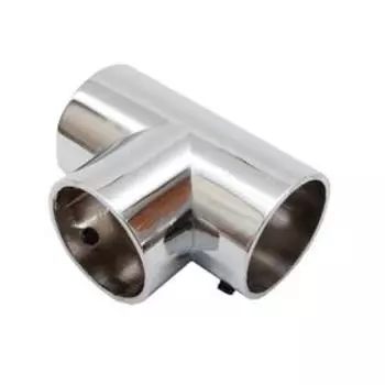 Крепление трубы "ZY-302T", цвет хром