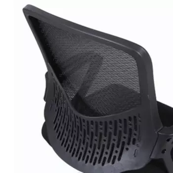 Кресло BRABIX "Next MG-318", с подлокотниками, хром, черное