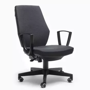 Кресло Бюрократ CH-545 черный 38-418 крестовина пластик