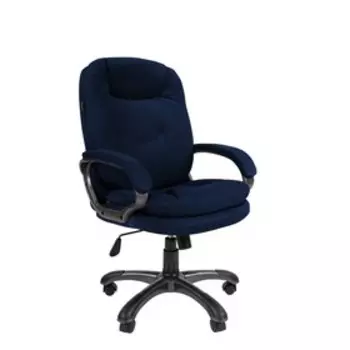 Кресло "Chairman Home" 668, ткань, синее