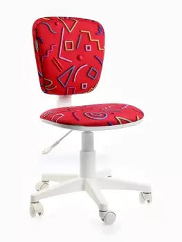 Кресло детское, CH-W204NX малиновый Sticks 05