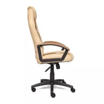 Кресло DRIVER экокожа/ткань бежевый/бронзозый 36-34/21