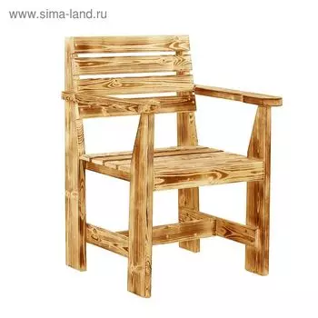 Кресло к набору Дачный классический(обожжённый , лакированный)
