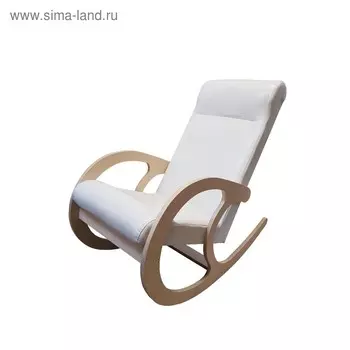 Кресло-качалка София, 530х1000х850, Светлый/ Дуб млечный