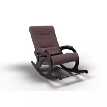 Кресло-качалка «Тироль», 1320 640 900 мм, ткань, цвет кофе с молоком