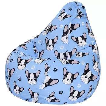Кресло-мешок «Груша» «Французский Бульдог», размер L