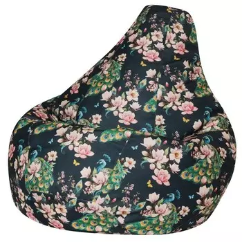 Кресло-мешок «Груша» «Павлин», размер XL