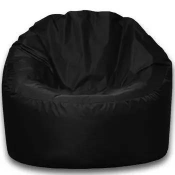 Кресло-мешок «Кокон», размер 90x85 см, оксфорд, цвет чёрный