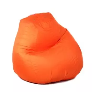 Кресло-мешок пятигранное, d82/h110, цвет оранжевый