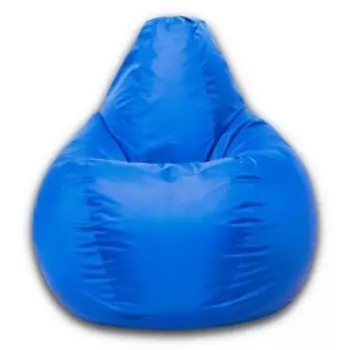 Кресло-мешок «Груша» Позитив, размер XL, диаметр 95 см, высота 125 см, оксфорд, цвет синий