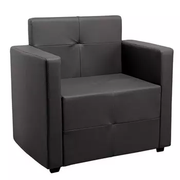 Кресло "Ситено", черный экокожа