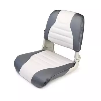 Кресло складное мягкое Skipper SK75145GC, пластик, угольное-серое