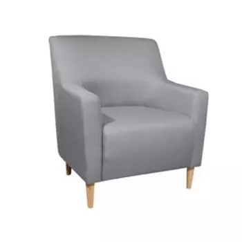 Кресло «Универ 1», велюр, цвет серый