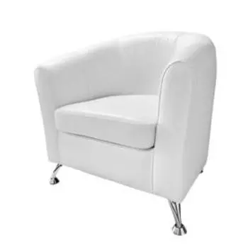 Кресло «Во», 820680760 мм, экокожа, цвет teos white