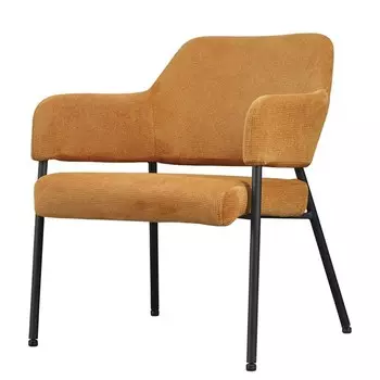 Кресло Wendy, 640685740 мм, фактурный шенилл, цвет охра