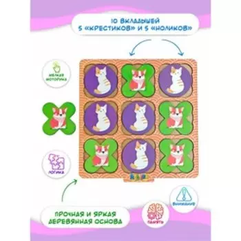 Крестики-нолики «Кот и пёс»