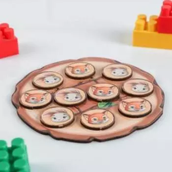 Крестики-нолики "Лисички и зайчики"