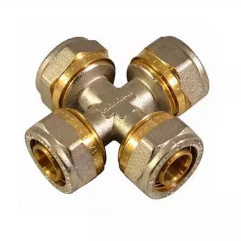 Крестовина СТМ, обжимная, 20 мм