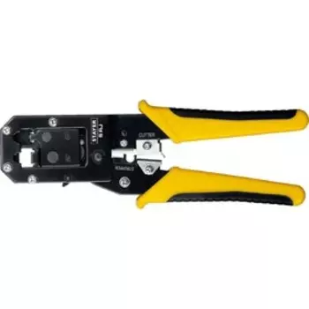 Кримпер универсальный STAYER S-RJ 22652, RJ45, RJ11/RJ12, эргономическая ручка, ограничитель