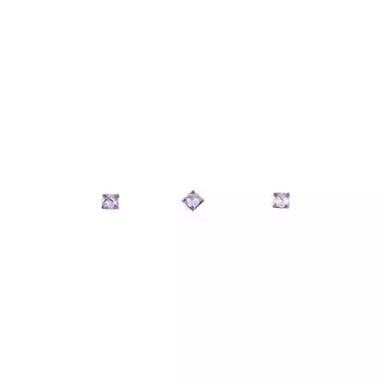 Кристаллы для объёмной инкрустации TNL «Принцесса», №2, сиреневый, 10 шт