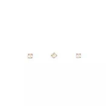 Кристаллы для объёмной инкрустации TNL «Принцесса», №2, шампань, 10 шт