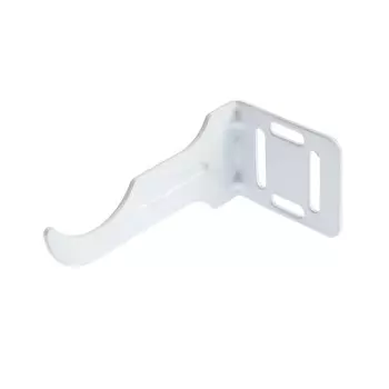 Кронштейн для радиатора правый, полимер, белый