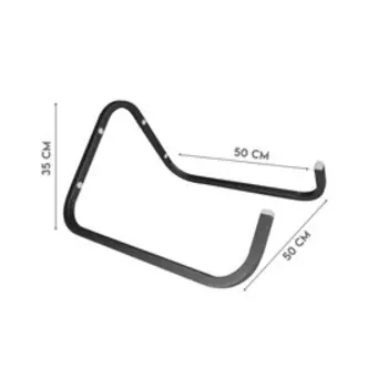 Кронштейн для шин Delta-Park BT-2 черный, 5005001, сталь, до 30 кг