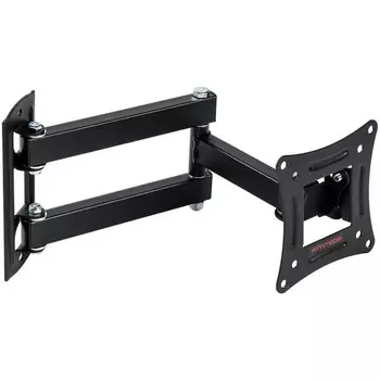 Кронштейн для телевизора Arm Media LCD-104 черный 10"-32" макс.15кг настенный поворотно-выдв 10047