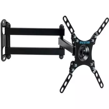 Кронштейн для телевизора Kromax DIX-13 черный 15"-42" макс.20кг настенный поворотно-выдвижн 102951