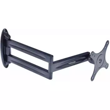 Кронштейн для телевизора Kromax TECHNO-11 черный 10"-32" макс.15кг настенный поворот и накл 102951