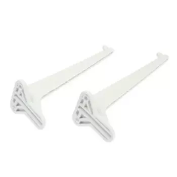 Кронштейн для умывальника, пластиковый, 24 см