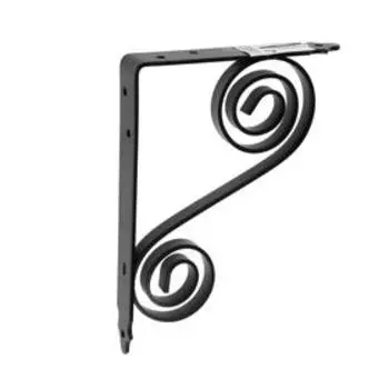 Кронштейн фигурный 200х150 мод.6, черный