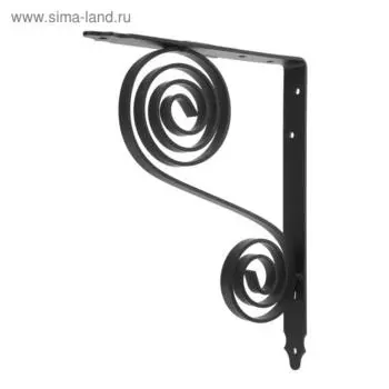 Кронштейн фигурный 250200 мод.6, черный