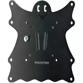 Кронштейн Kromax CASPER-200, для ТВ, фиксированный, 15-43", до 30 кг, 21 мм от стены, чёрный