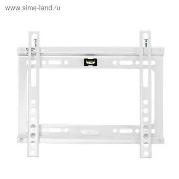 Кронштейн Kromax IDEAL-5, для ТВ, фиксированный, 15-47", 20 мм от стены, белый