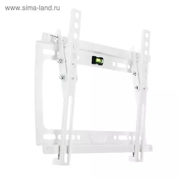 Кронштейн Kromax IDEAL-6, для ТВ, наклонный, 15-47", 20 мм от стены, белый